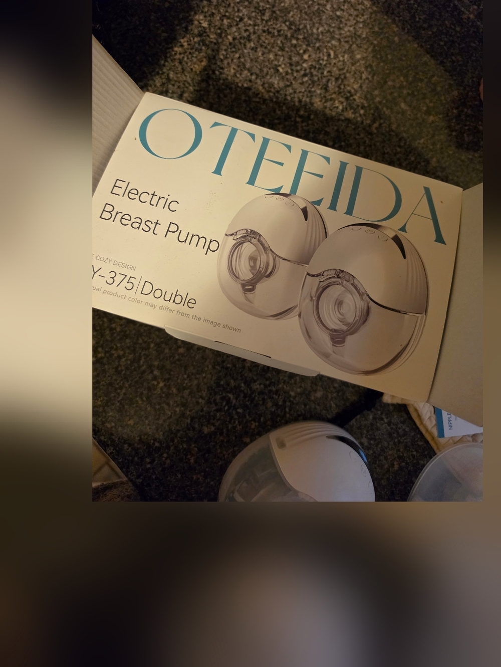 Electric Wearable Breast Pump - Clear